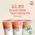 Milksha - 24% OFF Fresh Milk Tea Latte - sgCheapo