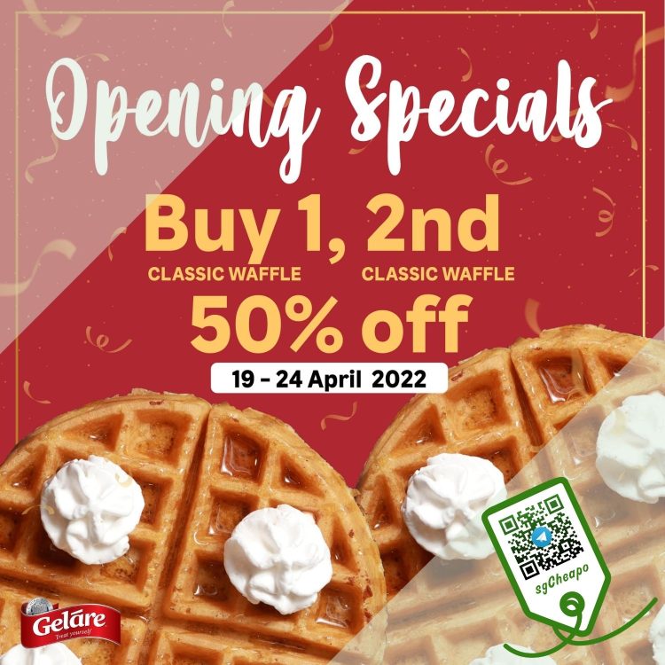 Gelare - 50% OFF Classic Waffle - sgCheapo 1