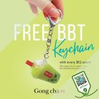 Gong Cha - FREE BBT Keychain - sgCheapo