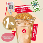 LiHO - $1.90 Classic Milk Tea w Golden Pearl - sgCheapo