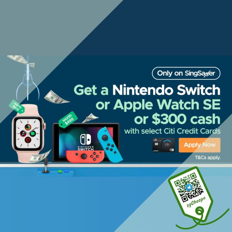 SingSaver - FREE Nintendo Switch OLED - sgCheapo (1)