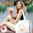 Each-a-Cup - FREE Reusable Tote Bag - Singapore Promo