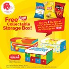 Lay's - FREE Limited Edition Lay's Storage Box - Singapore Promo