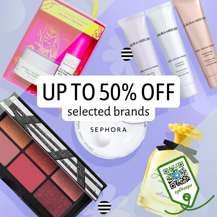 Sephora - UP TO 50% OFF Laura Mercier, Issey Miyake & More - sgCheapo