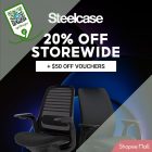 Shopee - 20% OFF Steelcase Ergonomic Office Chairs - sgCheapo
