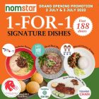 Nomstar - 1-FOR-1 Signature Dishes