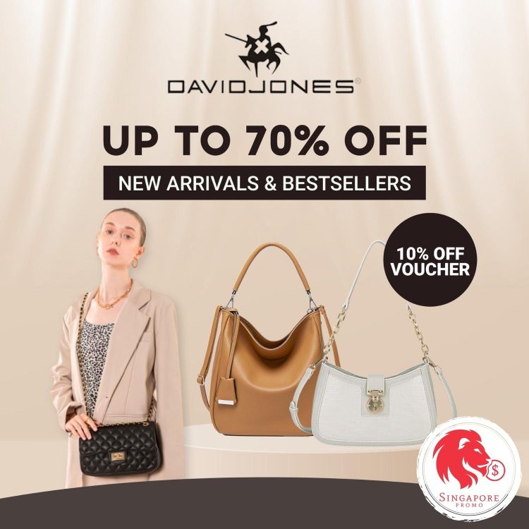 Shopee - UP TO 70% OFF David Jones