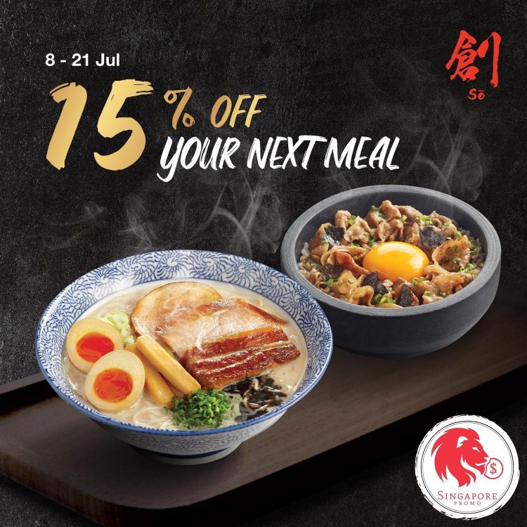 So Ramen - 15% OFF Next Meal