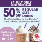 The Coffee Bean and Tea Leaf - 50% OFF Ice Blended (Regular)