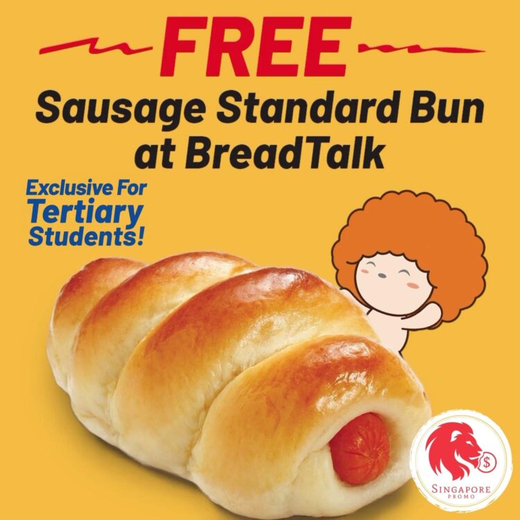 Breadtalk - FREE Sausage Bun