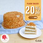 Cedele - 20% OFF Coconut Gula Melaka Cake