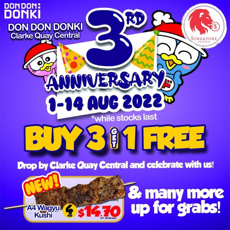 Don Don Donki - BUY 3 GET 1 FREE Selected Products