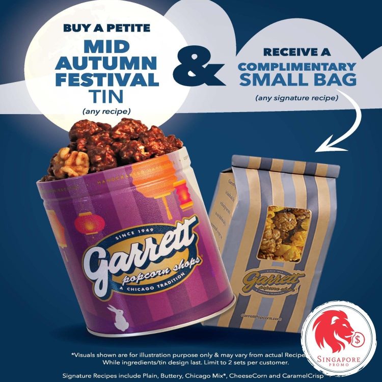 Garrett Popcorn - FREE Small Bag (Signature Recipe)