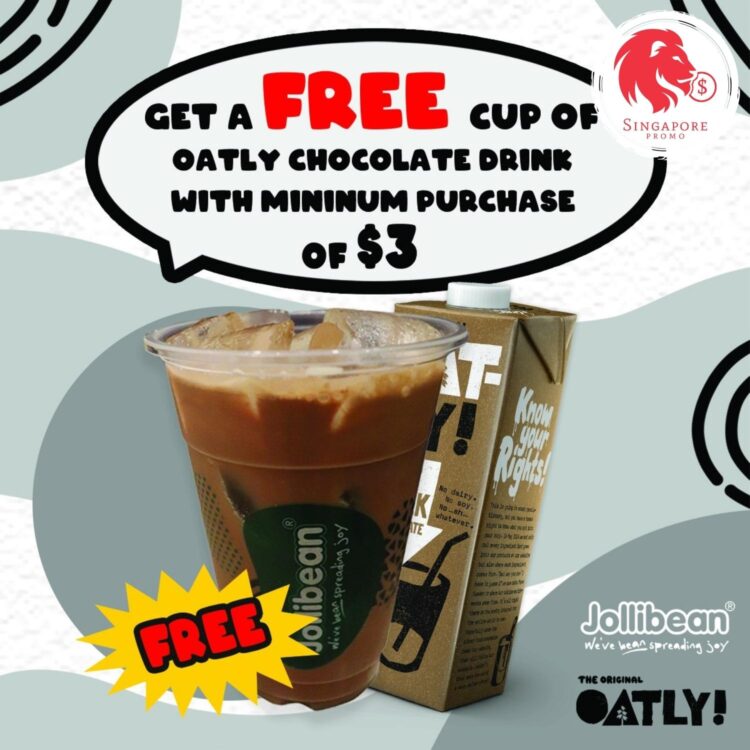 Jollibean - FREE Oatly Chocolate Drink
