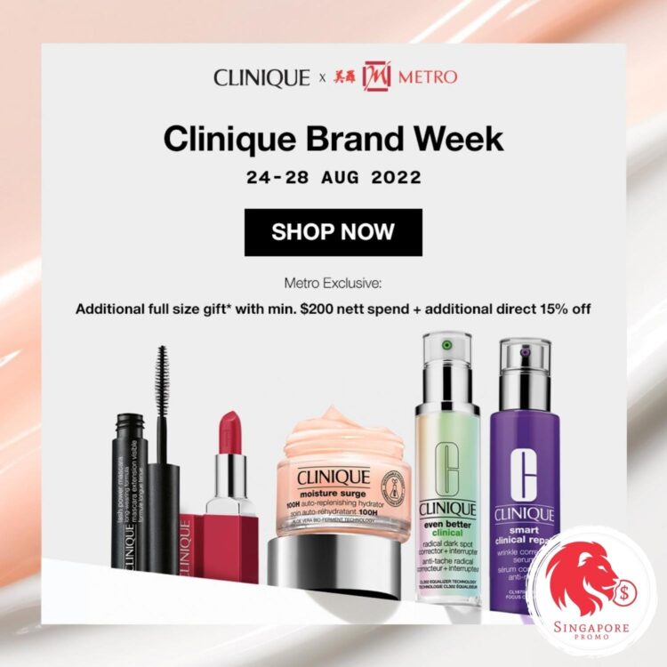 Metro - UP TO 50% OFF Clinique