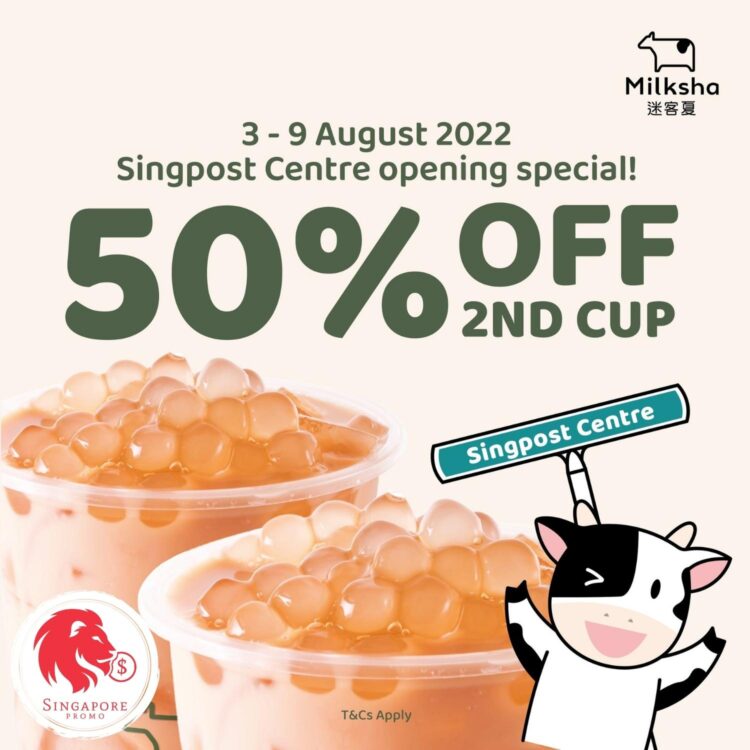 Milksha - 50% OFF 2nd Cup