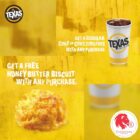Texas Chicken - FREE Honey Butter Biscuit _ Coke