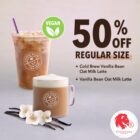 The Coffee Bean & Tea Leaf - 50% OFF Vanilla Bean Oat Milk Latte