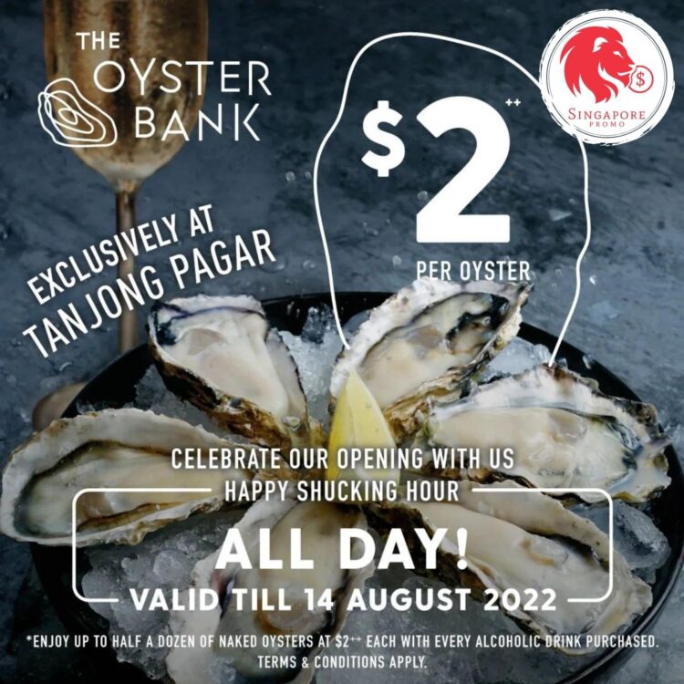 The Oyster Bank - $2 Per Oyster