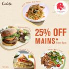 Cedele - 25% OFF Mains