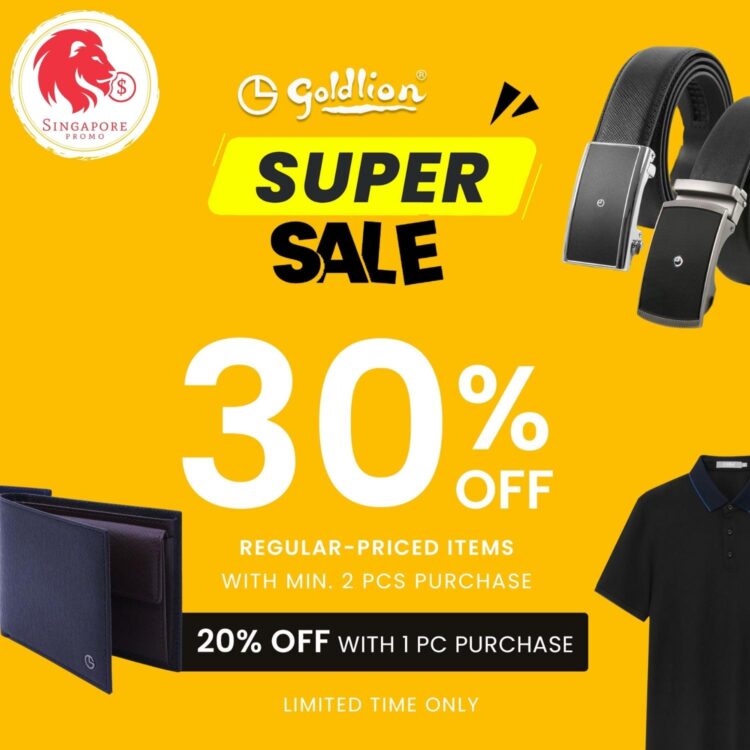 GOLDLION - 30% OFF Regular-Priced Items