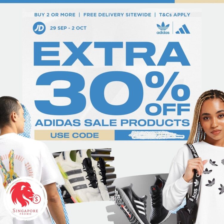 JD Sports - Extra 30% OFF Adidas Sale Products