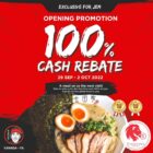Kanada-ya - 100% Cash Rebate