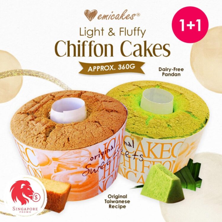 Qoo10 - 1-FOR-1 Chiffon Cakes