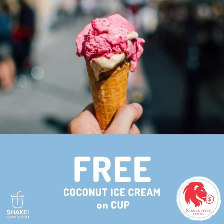 SHAKE! SOME COCO - FREE Coconut Ice Cream