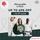 Shopee - UP TO 60% OFF Abercrombie & Fitch