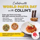 Collin's Grill - 50% OFF Selected Woodfired Pizza