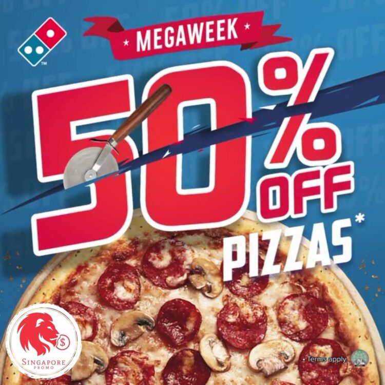 Domino's Pizza - 50% OFF Pizzas