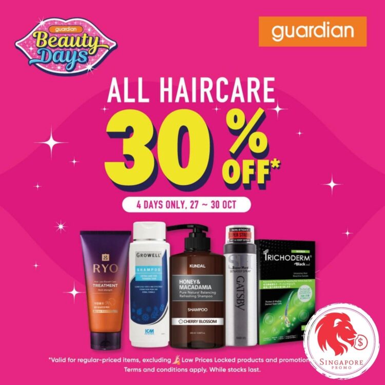 Guardian - 30% OFF All Haircare