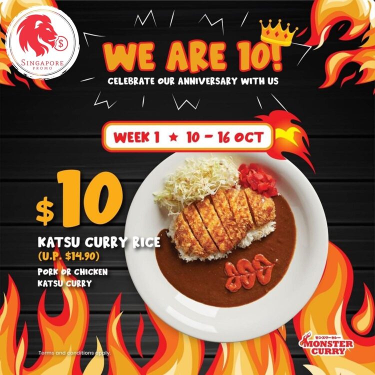 Monster Curry - 32% OFF Katsu Curry Rice