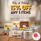 Oldtown - 15% OFF Mix & Match Any 3 Items
