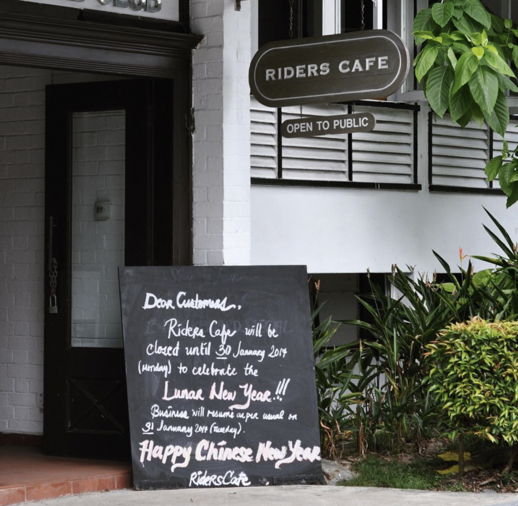 Famous Riders Cafe At Bukit Timah Saddle Club To Close By End February ...