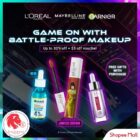 Shopee - UP TO 30% OFF L'Oreal, Garnier & Maybelline