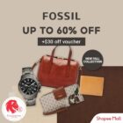 Shopee - UP TO 60% OFF Fossil