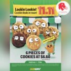 Subway - 6 Cookies for $6.60