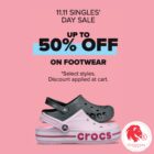 Crocs - UP TO 50% OFF Footwear
