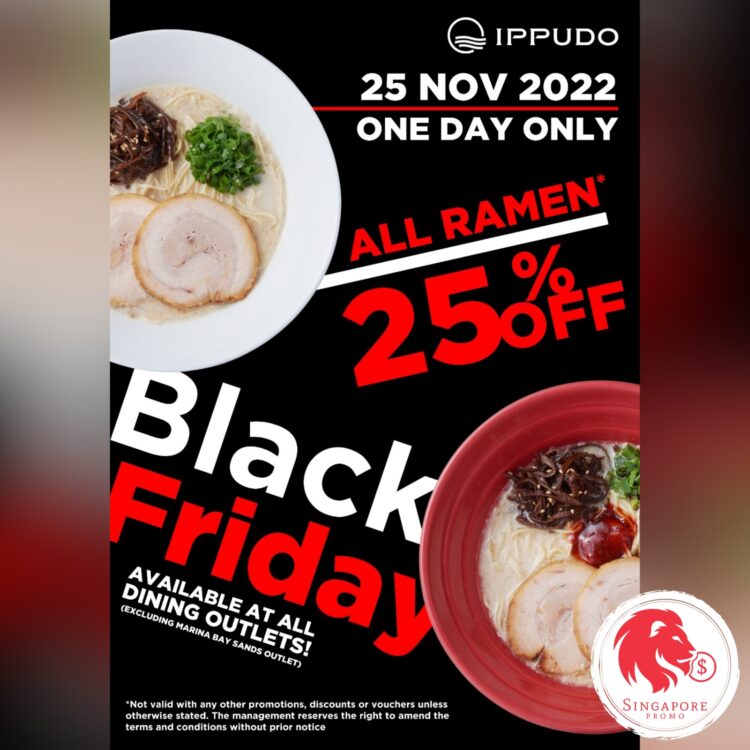 IPPUDO - 25% OFF All Ramen