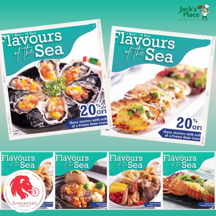 Jack's Place - 20% OFF Promo Starters