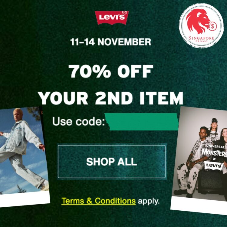 Levi's - 70% OFF Second Item