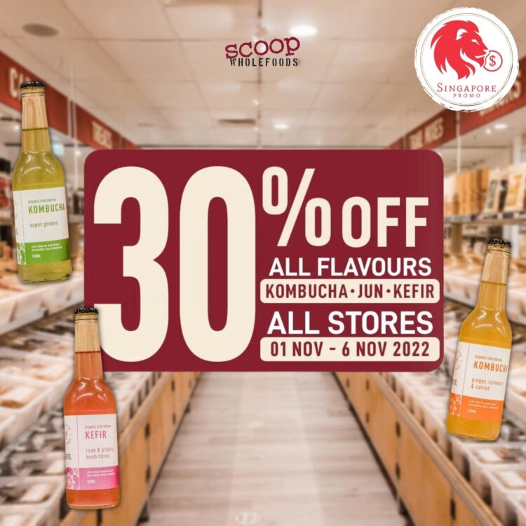 Scoop Wholefood - UP TO 50% OFF Kombucha