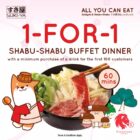 Suki-Ya - 1-FOR-1 Shabu-Shabu Dinner Buffet