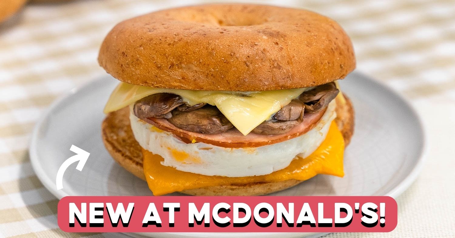 McDonald’s Launches AllNew Breakfast Bagel For A Limited Time Only