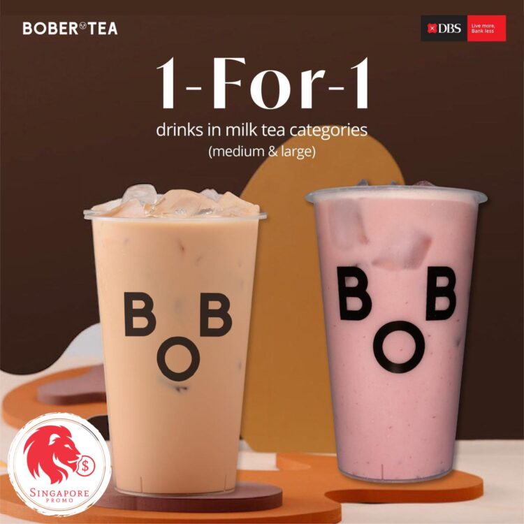 Bober Tea - 1-FOR-1 Milk Tea