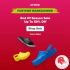 Crocs - UP TO 50% OFF Footwear & Jibbitz Charms