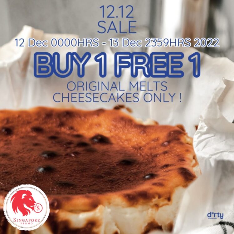 Dirty Cheesecake - BUY 1 FREE 1 Original Melts Cheesecake