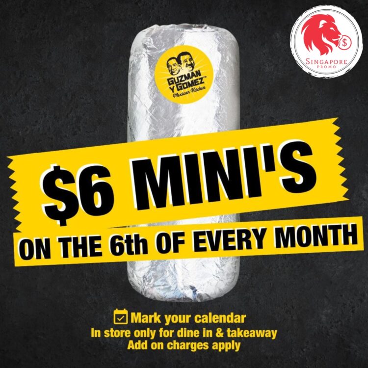 Guzman y Gomez - $6 Mini Mains Special